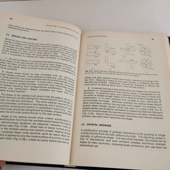 1977 Introduction to Manufacturing Process Textbook John Schey Vintage Engineer - Picture 6 of 8